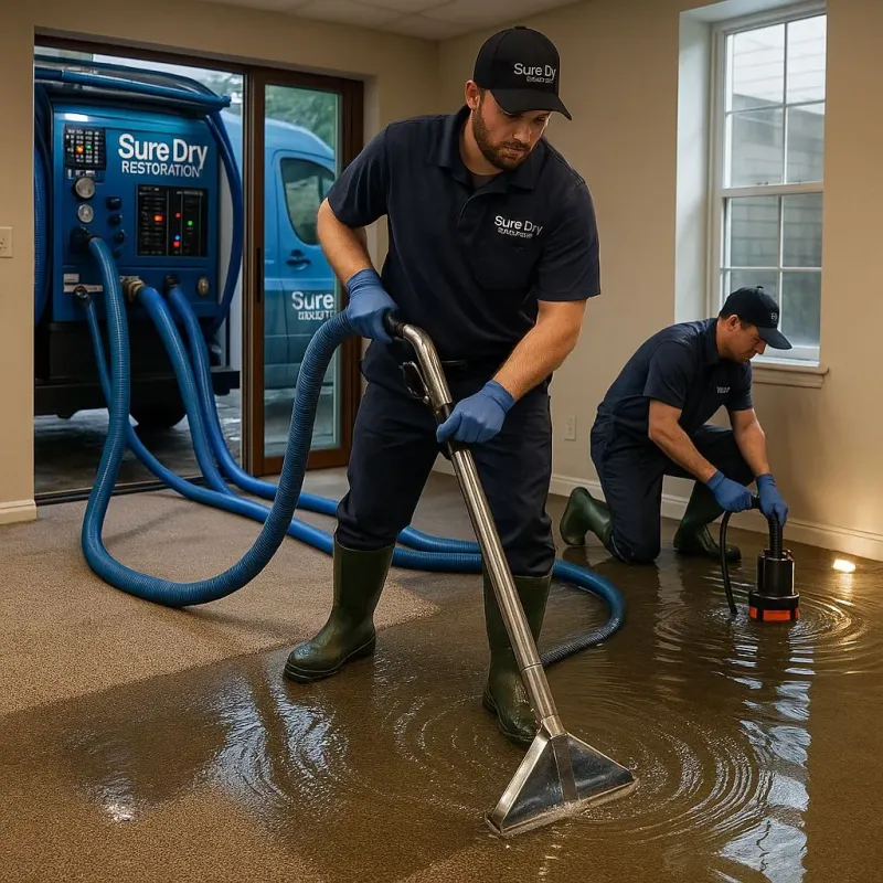 Water Extraction and Removal process in Slope County, ND